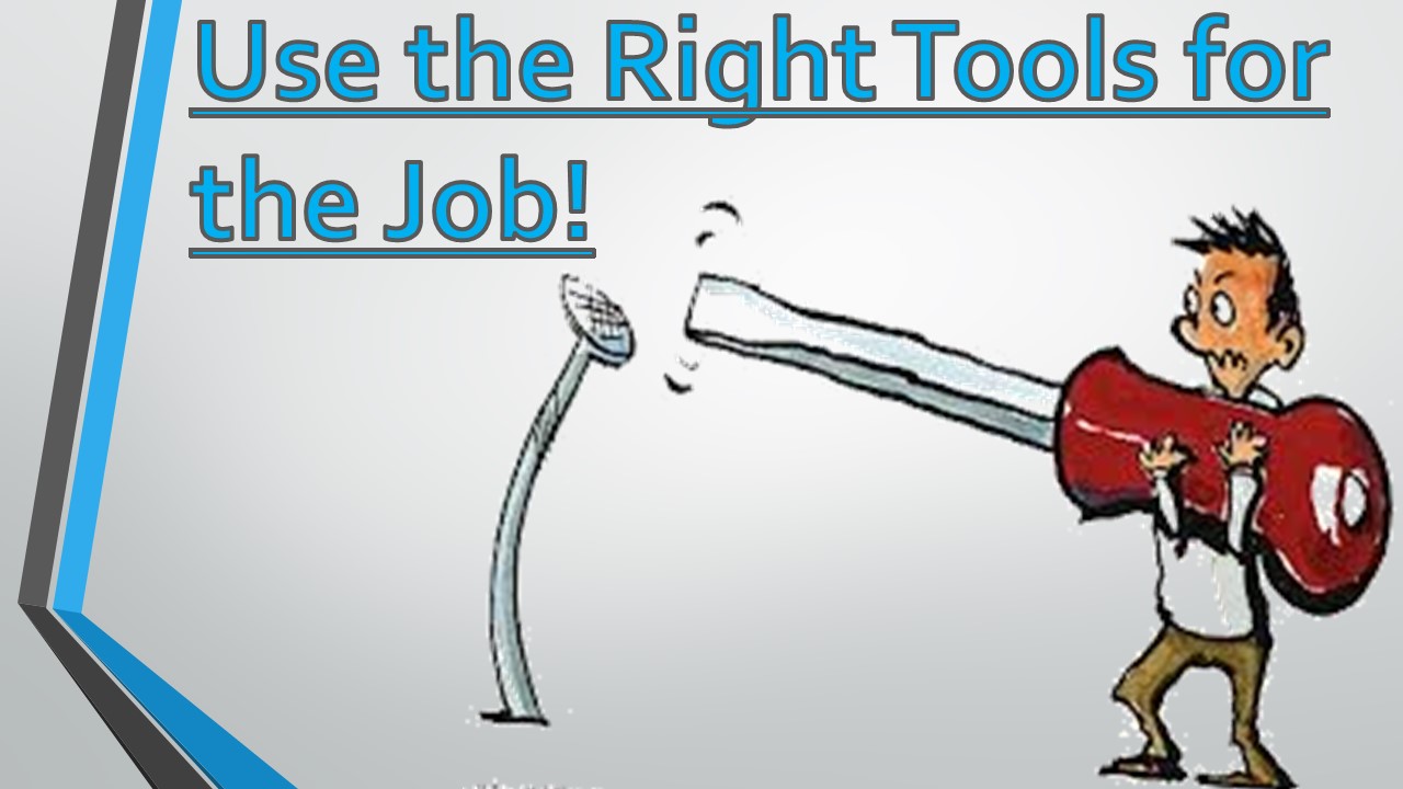 The Right Tools – New Day Fellowship